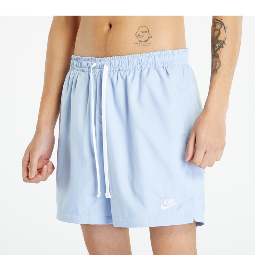 Nike Men's Light Blue Athletic Shorts